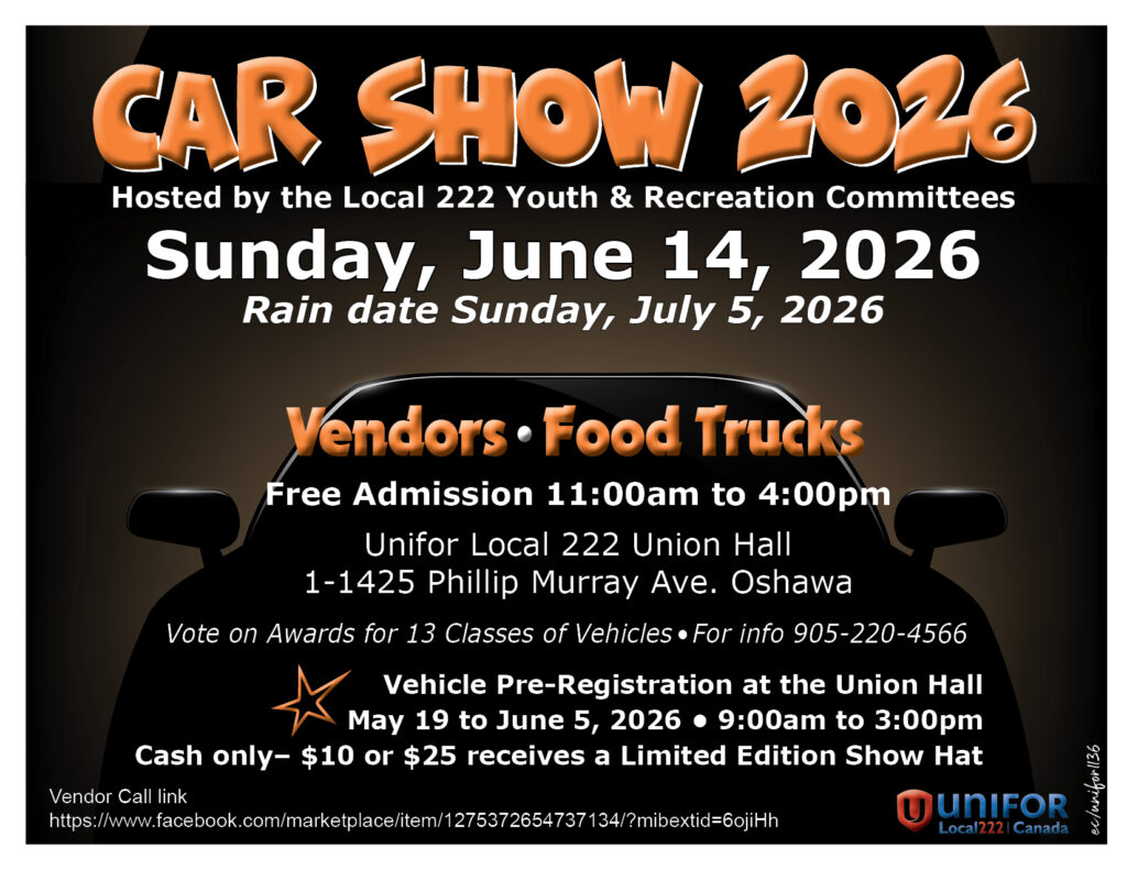 Car Show flyer June 14 2026