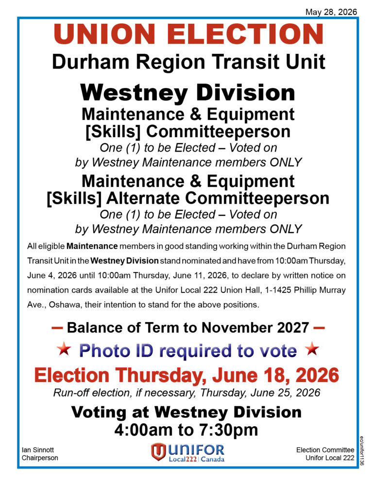 DRT June 18 Westney M&E Cperson & Alternate