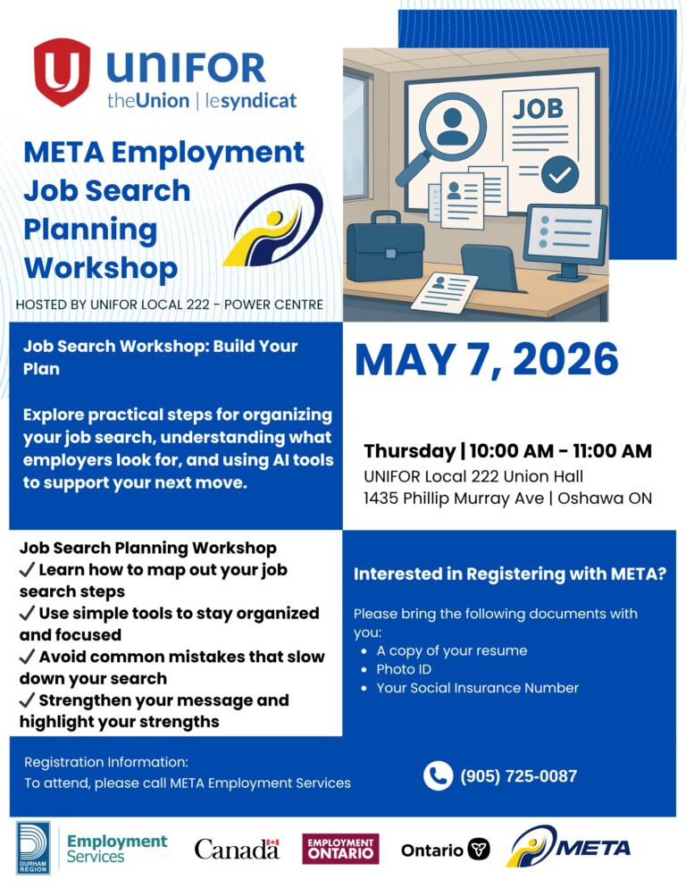 META UNIFOR Job Search Session