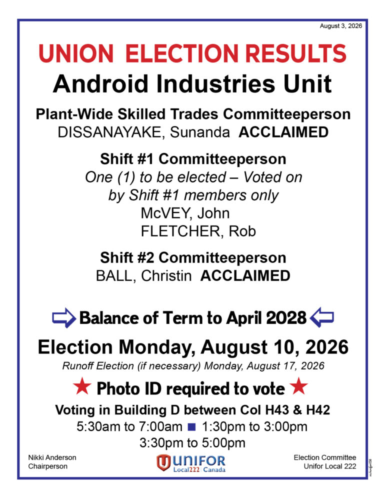 Android Shift 1 Cperson Aug 10 2026