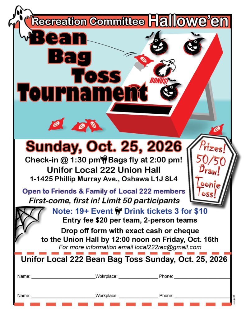 Bean Bag Toss Oct 25 2026